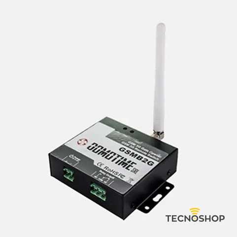 DOMOTIME RICEVITORE APRICANCELLO GSM 1CH 12V DC 200 UTENTI