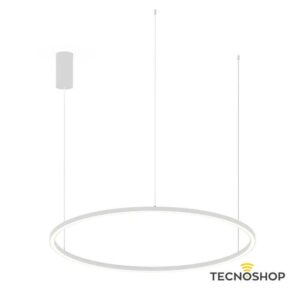INTEC SOSPENSIONE LED CIRCOLARE "HOOP" 60W D.120cm TRICOLOR BIANCA