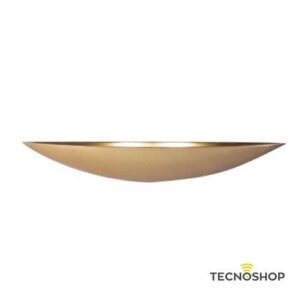 INTEC APPLIQUE IN GESSO "LIVIGNO" 2xG9 CON FINITURA ORO