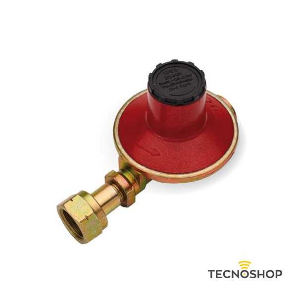REGOLATORE GAS 4KG/H CON RACCORDO DA 3/8" F