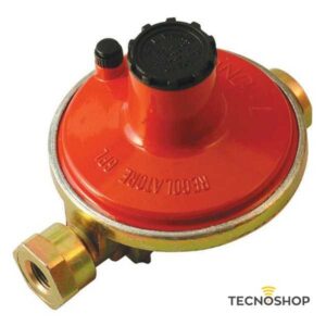 REGOLATORE GAS 10KG/H CON INGRESSO 1/4" F USCITA 1/2" F