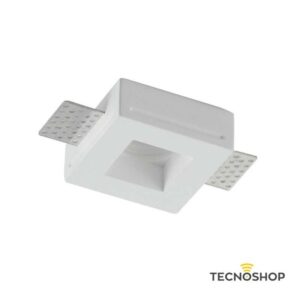 INTEC FARETTO INCASSO QUADRATO “INC-MINI-Q1” IN GESSO 1XGU10