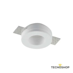 INTEC FARETTO INCASSO TONDO “INC-MINI-R1” IN GESSO 1XGU10