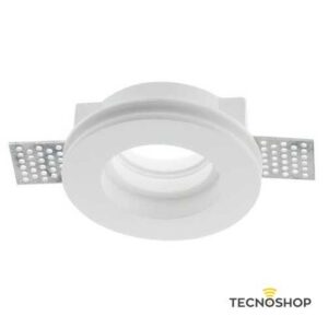 INTEC FARETTO INCASSO TONDO "INC-SPIRIT-R1" IN GESSO 1xGU10