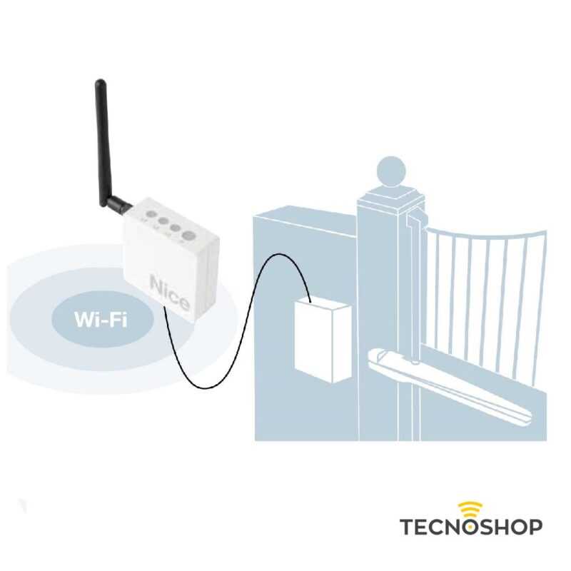 NICE INTERFACCIA "IT4WIFI" WIFI PER CONTROLLO AUTOMAZIONI - immagine 3