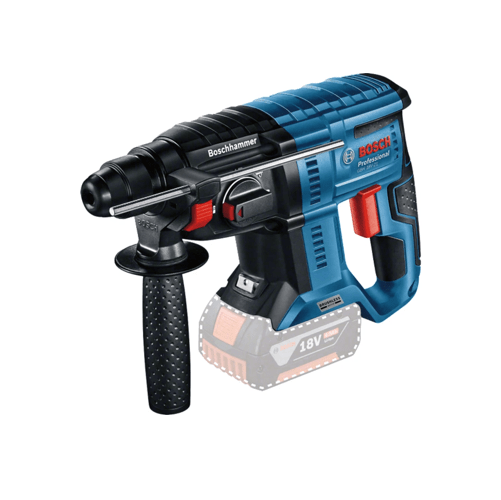 BOSCH MARTELLO PERFORATORE 18V IN VALIGETTA CON BATTERIA 4Ah E CARICABATTERIA - immagine 3