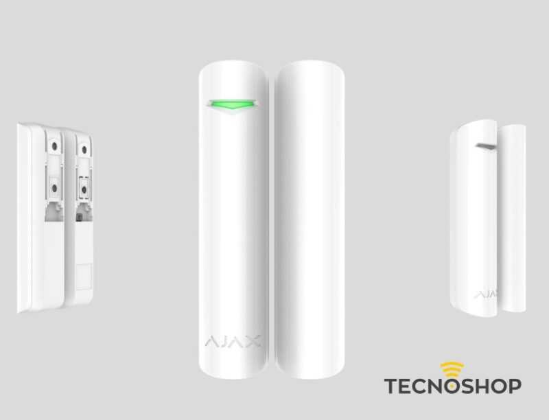 AJAX DOOR PROTECT CONTATTO MAGNETICO WIRELESS BIANCO - immagine 2