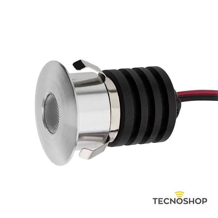 DOGI FARETTO INCASSO "ORSEOLO" TONDO 1,2W 6200K IP40 ALLUMINIO