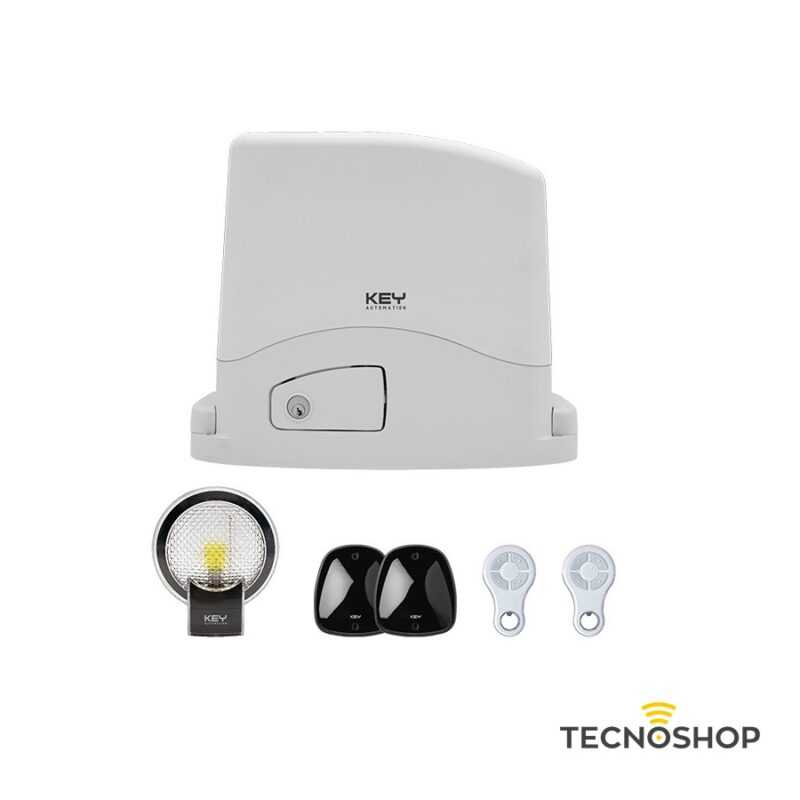 KEY KIT SCORREVOLE TURBO 24V 700KG SENZA NIGHT LIGHT SYSTEM