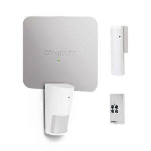 COMELIT KIT ALLARME NEXUS CON SENSORE PIR - CONTATTO MAGNETICO - RADIOCOMANDO