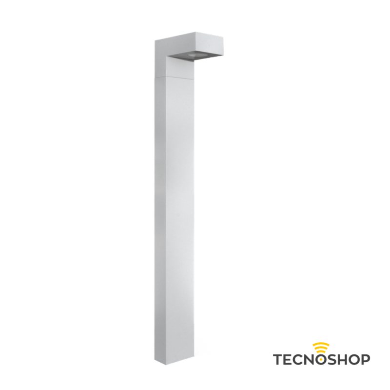 CENTURY PALETTO LED DA GIARDINO "GAUDINO" 5.5W 3000K H.80cm BIANCO