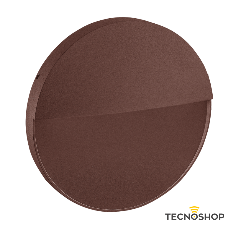 CENTURY SEGNAPASSO PASEO 4W 400LM D.11 CM - TONDO CORTEN