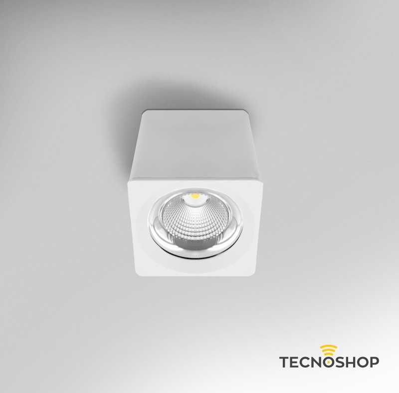 CENTURY PLAFONE LED "QUBE" BIANCO 10W 1350LM 4000K - immagine 3