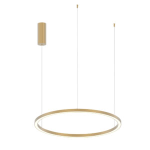 INTEC SOSPENSIONE HOOP CIRCOLARE 30W TRICOLOR D.60mm ORO