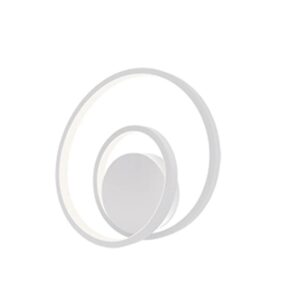 INTEC APPLIQUE LED LIEVE 15W TRICOLOR D.30cm BIANCO