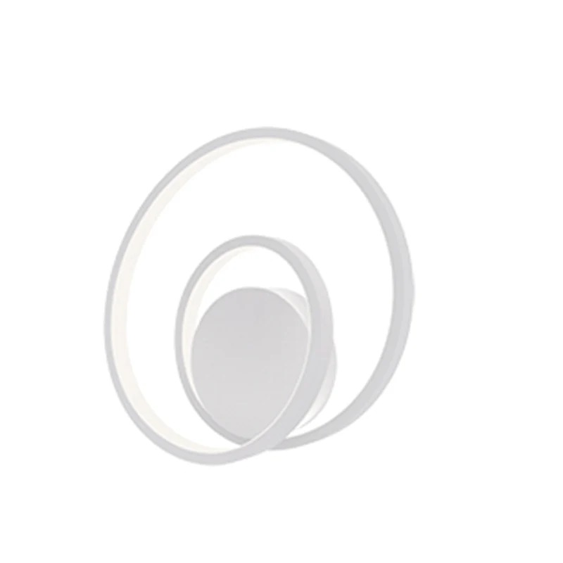 INTEC APPLIQUE LED LIEVE 15W TRICOLOR D.30cm BIANCO