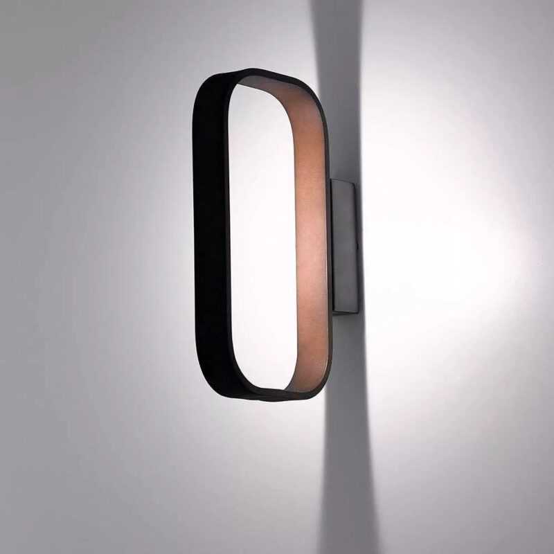 INTEC APPLIQUE LED "MOKA" 5W 350LM 3000K - immagine 2