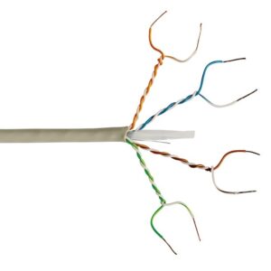 LIFE CAVO UTP CAT6 CCA AWG23 GUAINA GRIGIA