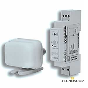 GECA INTERRUTTORE CREPUSCOLARE DIN 1M LUX-DIN
