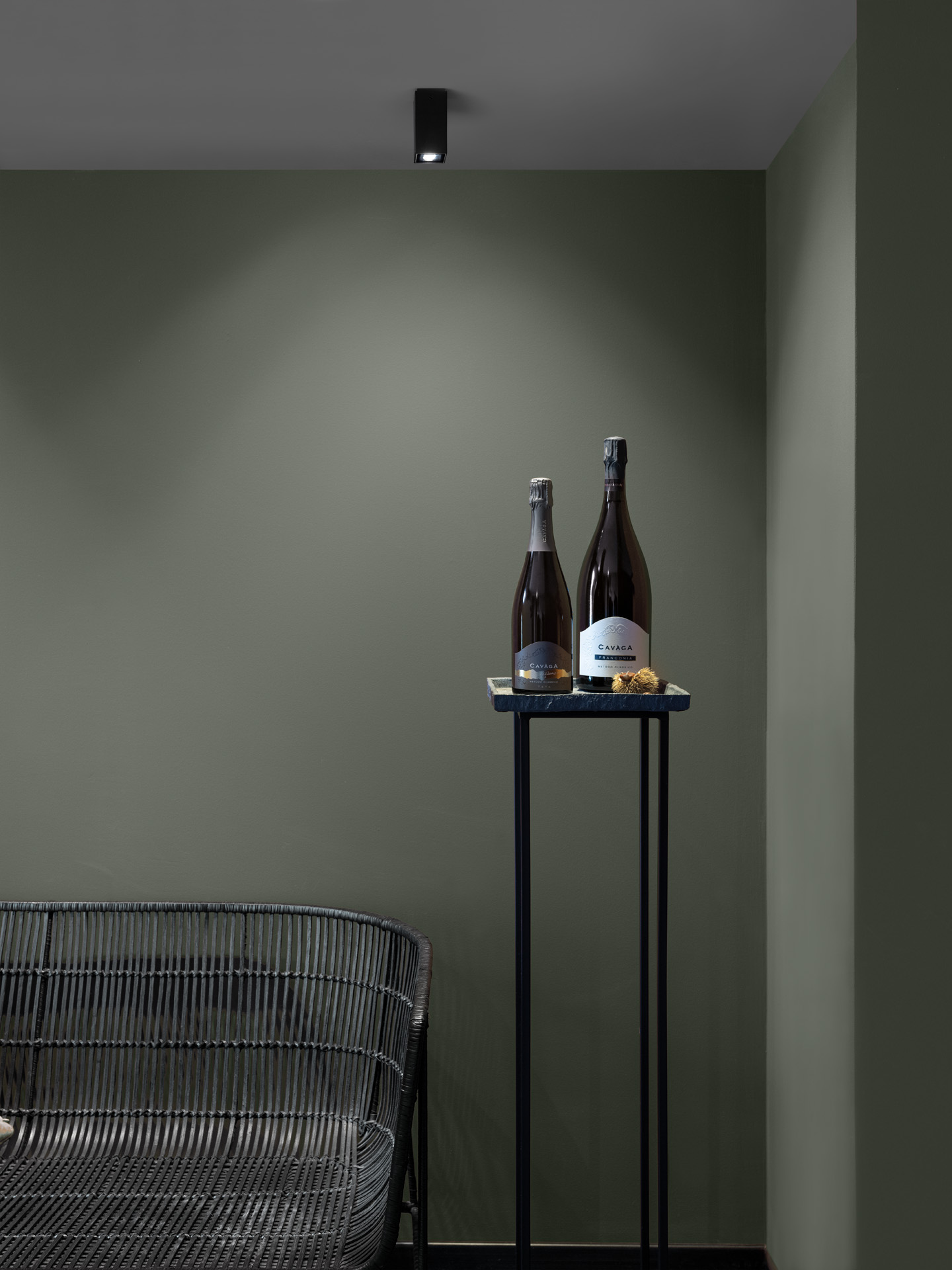 LOMBARDO PLAFONE LED KURA TOP X1 2W 3000K IP65 ANTRACITE - immagine 2