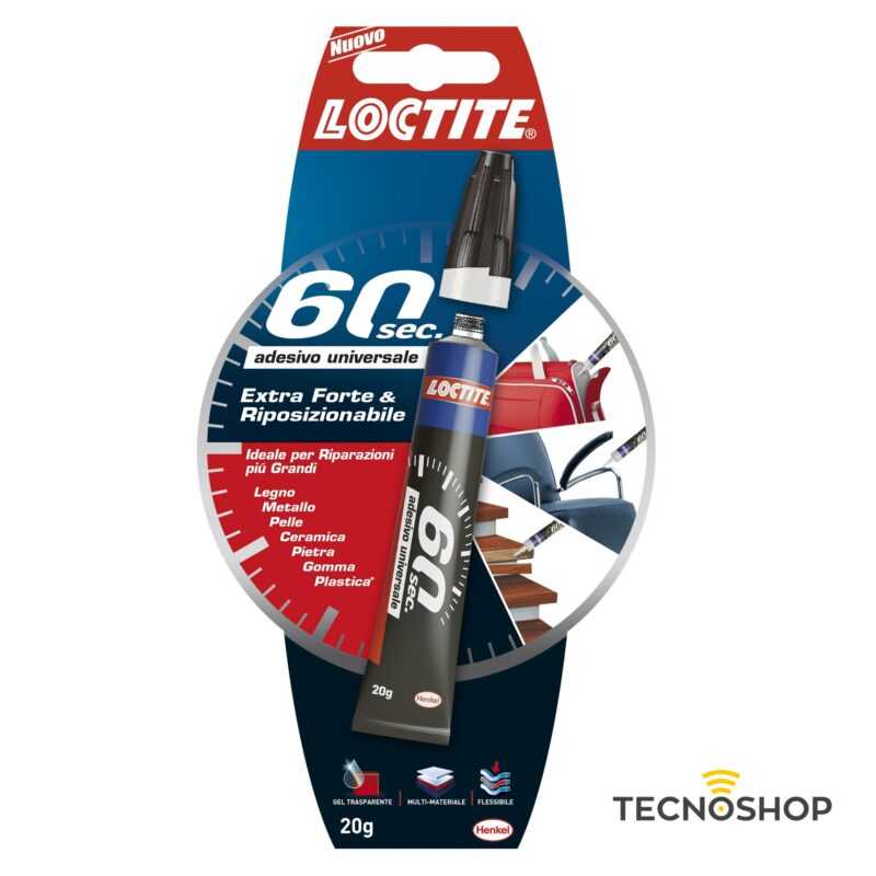 LOCTITE ADESIVO UNIVERSALE 20g 60SEC