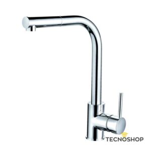 SPHERA MISCELATORE LAVELLO CUCINA CROMATO CON DOCCIA ESTRAIBILE