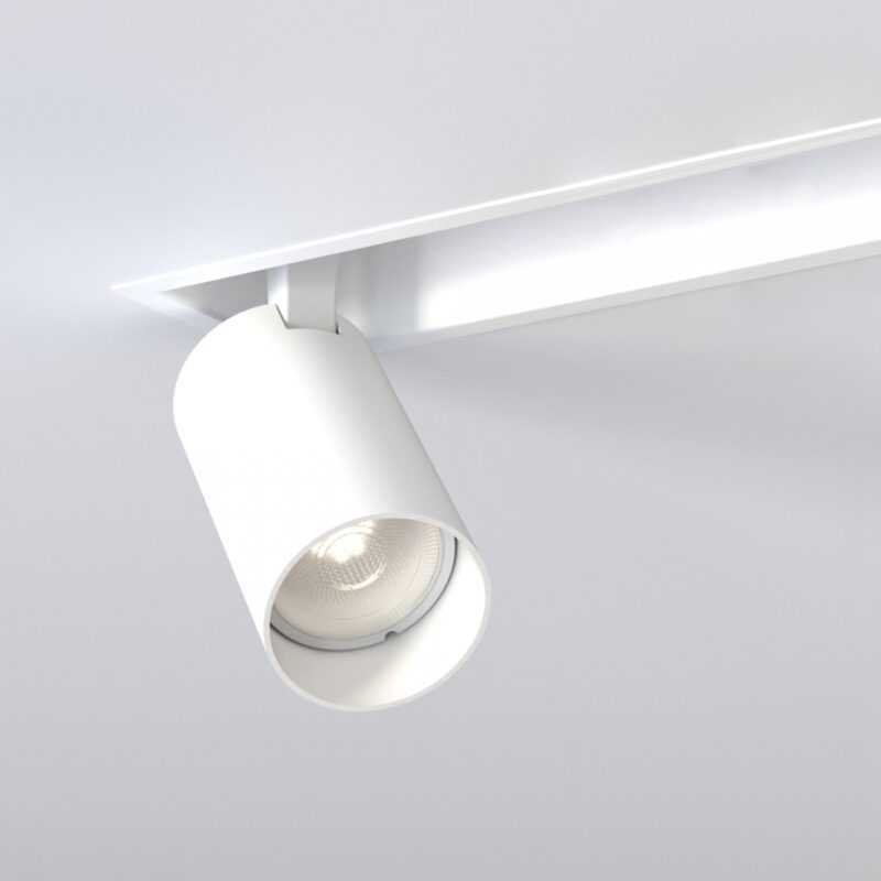 NOWODVORSKI PLAFONE INCASSO MOD.DEEP 2xGU10 29CM BIANCO - immagine 2