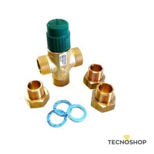 MUT VALVOLA MISCELATRICE TERMOSTATICA SOLARE 30-60°C DA 1/2''