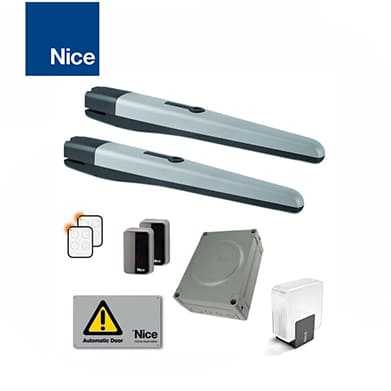 NICE KIT MOTORE BATTENTE "TOONA" 24V PER CANCELLI CON ANTE FINO A 3 MT - immagine 3