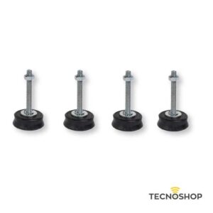 ARNOCANALI KIT 4 PIEDINI ANTIVIBRANTI PER PAVIMENTO