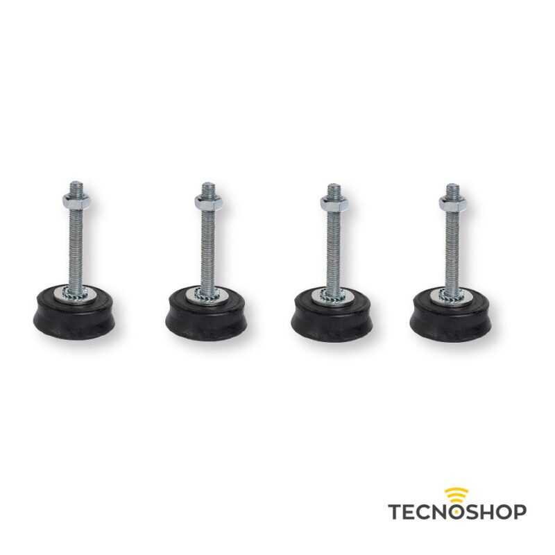 ARNOCANALI KIT 4 PIEDINI ANTIVIBRANTI PER PAVIMENTO