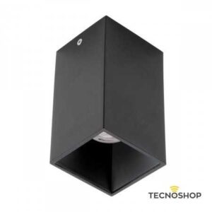 REDO XNITRO PLAFONE QUADRATO NERO CON INTERNO NERO