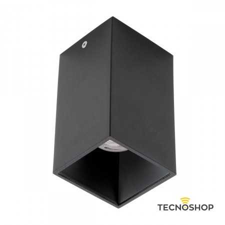 REDO XNITRO PLAFONE QUADRATO NERO CON INTERNO NERO