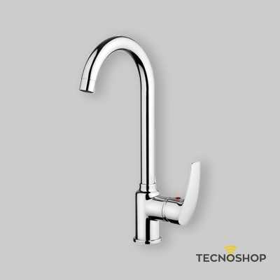 PAINI MONOCOMANDO LAVELLO "BERRY" A BOCCA ALTA CROMATO