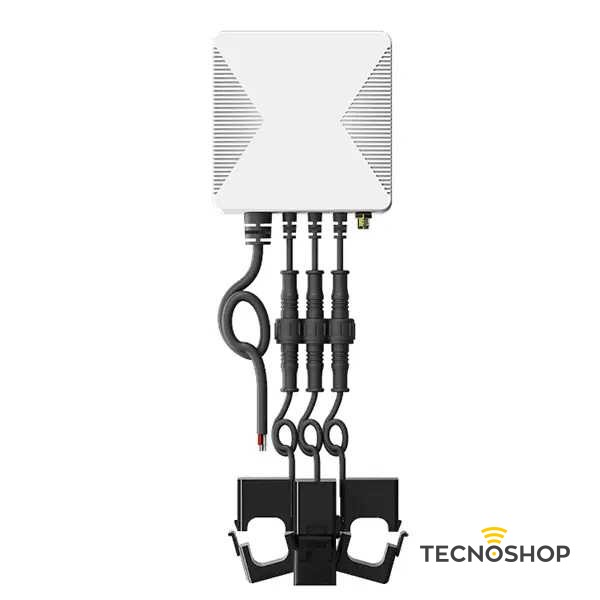 CONTATORE DI ENERGIA WIFI TRIFASE CON PINZE AMPEROMETRICHE 120A