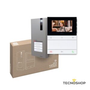 COMELIT KIT VIDEOCITOFONICO 2 FILI QUADRA E PEOPLE VIVAVOCE