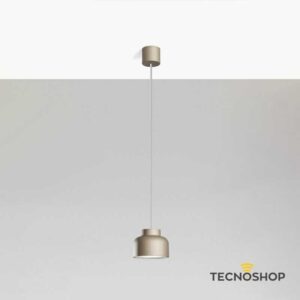 VIVIDA SOSPENSIONE "BOTTONE" 1xGX53 D.106mm SABBIA