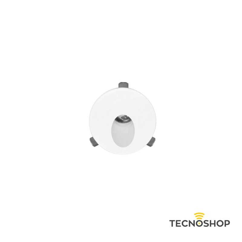 BENEITO SEGNAPASSO LED "POLO" ROTONDO 2W 4000K IP54 BIANCO