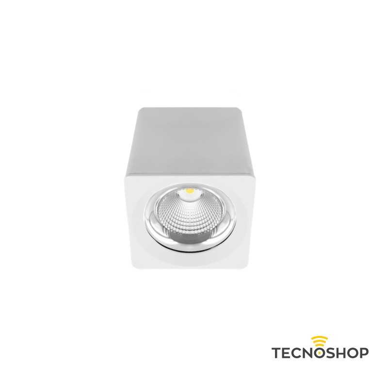 CENTURY PLAFONE LED "QUBE" BIANCO 10W 1350LM 4000K