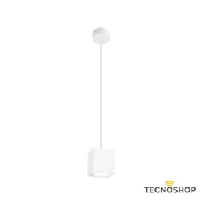 CENTURY SOSPENSIONE LED "QUBE" BIANCA 5W 450LM 4000K