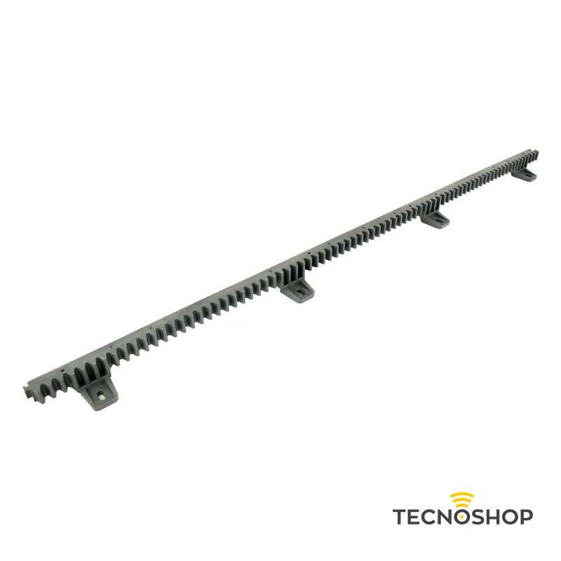 NICE CREMAGLIERA "ROA6" NYLON 1 MT M4 + 4 RONDELLE