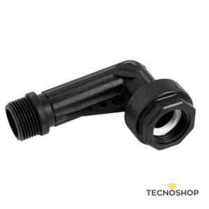 ITALTECNICA CURVA IN PLASTICA 1'M X 1'F CON BOCCHETTONE