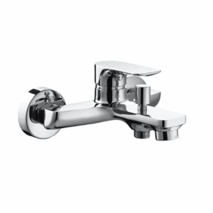 DUEMMEGGI MISCELATORE VASCA ESTERNO "SMART" CROMATO CON DUPLEX E SET DOCCIA