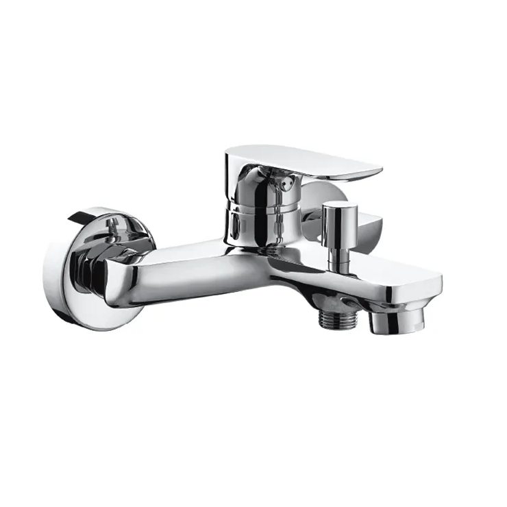 DUEMMEGGI MISCELATORE VASCA ESTERNO "SMART" CROMATO CON DUPLEX E SET DOCCIA