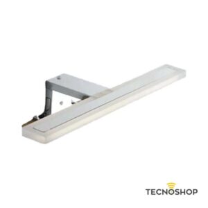INTEC APPLIQUE LED DA SPECCHIO "AQA" 8W 4000K L=30cm CROMATO