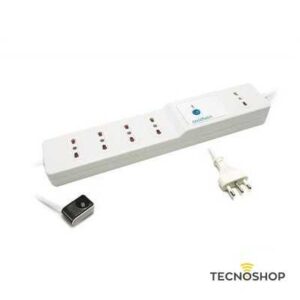 AVIDSEN MULTIPRESA CON 4 PRESE STAND-BY + 1 PRESA PERMANETE