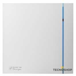 S&P SILENT-100 CHZ ASPIRATORE ELICOIDALE DA BAGNO TEMPORIZZATORE + IGROSTATO - immagine 2