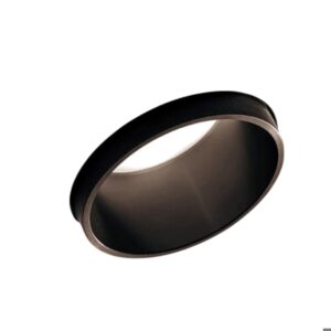 SFORZIN FARETTO INCASSO GESSO THESSALY 1xGU10 CON GHIERA BRONZO