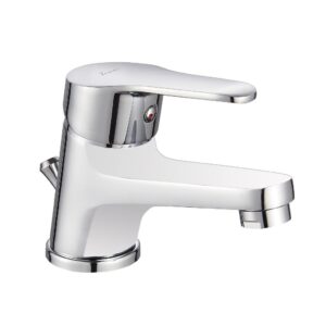 TECOM MISCELATORE LAVABO TIMELESS CROMATO CON PILETTA 1"1/4