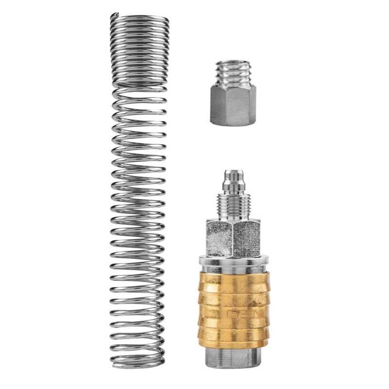 TOPEX ATTACCO RAPIDO CON MOLLA PER TUBO 6x8mm - immagine 2